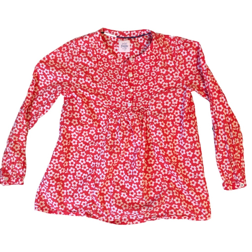 Mini Boden Floral Top